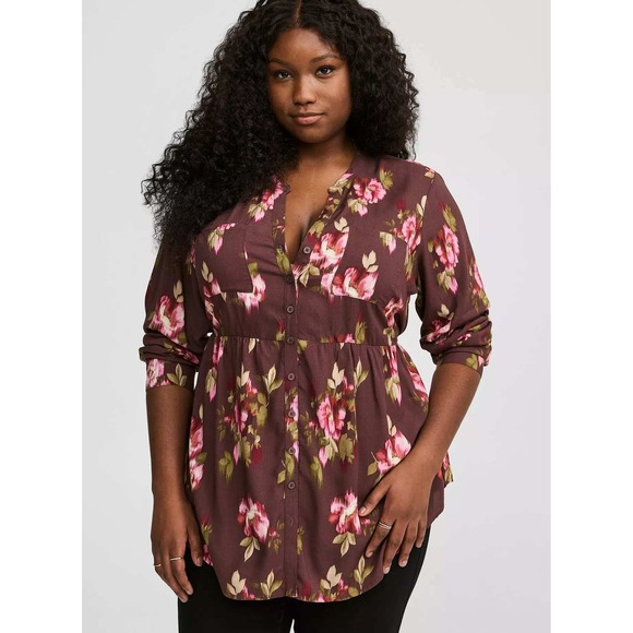 torrid Tops - Emma Babydoll Tunic